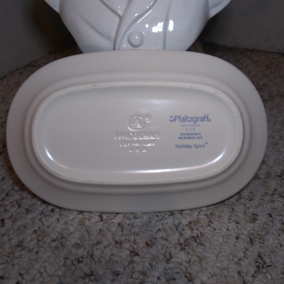 3/$18 Pfaltzgraff Holiday Spice Stoneware Trinket Tray - Picture 7 of 9
